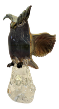 Load image into Gallery viewer, Murano Glass Owl by Oscar Zanetti