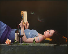 Load image into Gallery viewer, "Serendipity" Contemporary Figurative Giclee Print by Dario Campanile