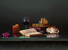 Load image into Gallery viewer, "The Reader" Contemporary Still Life Giclee by Campanile