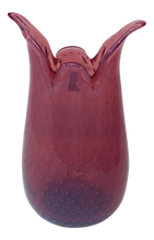 Load image into Gallery viewer, Vintage Bubble Vase by Fratelli Toso