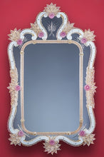 Load image into Gallery viewer, Venetian Mirror Hand Made by Tosi of Murano