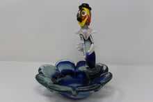 Load image into Gallery viewer, Vintage Murano Glass Clown Candy Dish