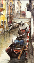 Load image into Gallery viewer, Venice Watercolor Painting by Giovanni Bonazzon
