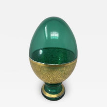 Load image into Gallery viewer, Faberge-Style Murano Glass Egg