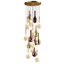Load image into Gallery viewer, Precious Drops Murano Glass Lighting