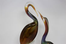 Load image into Gallery viewer, Murano Glass Herons by Oscar Zanetti