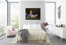 Load image into Gallery viewer, "Serendipity" Contemporary Figurative Giclee Print by Dario Campanile