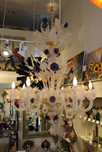 Load image into Gallery viewer, Andromeda - Fleur Di Lis Venetian Chandelier