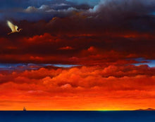 Load image into Gallery viewer, "Big Island Flash" Contemporary Giclee Print by Dario Campanile