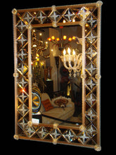 Load image into Gallery viewer, Vintage Beveled Venetian Mirror by Fratelli Barbini