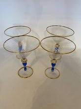 Load image into Gallery viewer, Martini Glasses from Murano, Italy
