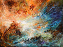 Load image into Gallery viewer, "Into the Depths" Contemporary Giclee by Dario Campanile