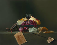 Load image into Gallery viewer, "Last Supper?" Contemporary Still Life Giclee by Dario Campanile