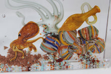 Load image into Gallery viewer, Murano Glass Aquarium by Costantini