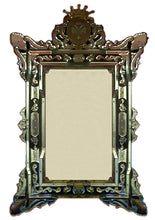 Load image into Gallery viewer, Venetian Mirror Hand Made by Fratelli Tosi of Murano