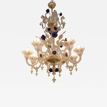 Load image into Gallery viewer, Andromeda - Fleur Di Lis Venetian Chandelier