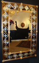Load image into Gallery viewer, Vintage Beveled Venetian Mirror by Fratelli Barbini