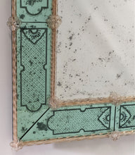 Load image into Gallery viewer, Lovely Etched Venetian Mirror