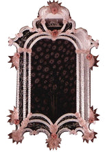Load image into Gallery viewer, Venetian Mirror Hand Made in Murano, Italy