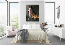 Load image into Gallery viewer, "La Perla" Contemporary Figurative Giclee by Dario Campanile