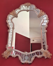 Load image into Gallery viewer, Venetian Mirror Handmade by Fratelli Tosi of Murano