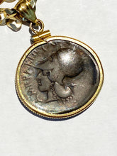 Load image into Gallery viewer, Athena and Pegasus Ancient Coin