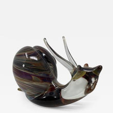 Load image into Gallery viewer, Murano Glass Snail