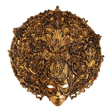 Load image into Gallery viewer, Golden Venetian Wall Mask