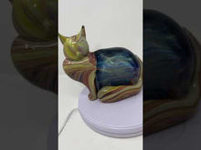 Load and play video in Gallery viewer, Murano Glass Cat by Zanetti