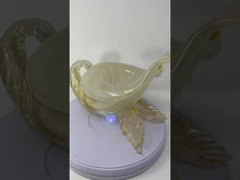 Load and play video in Gallery viewer, Archimede Seguso Murano Glass Cornucopia