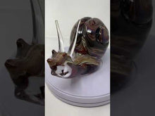 Load and play video in Gallery viewer, Murano Glass Snail