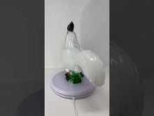 Load and play video in Gallery viewer, Oscar Zanetti - Murano Glass Rooster & Hen by Zanetti