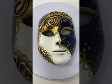 Load and play video in Gallery viewer, Ceramic Venetian Decorative Mask
