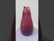 Load and play video in Gallery viewer, Vintage Bubble Vase by Fratelli Toso
