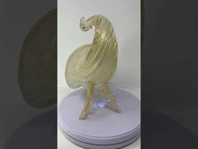 Load and play video in Gallery viewer, Archimede Seguso Murano Glass Cornucopia