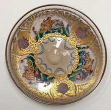 Load image into Gallery viewer, Antique Hand Blown Murano Glass Enameled Dish
