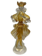 Load image into Gallery viewer, Vintage Golden Gentleman Murano Glass Figurine

