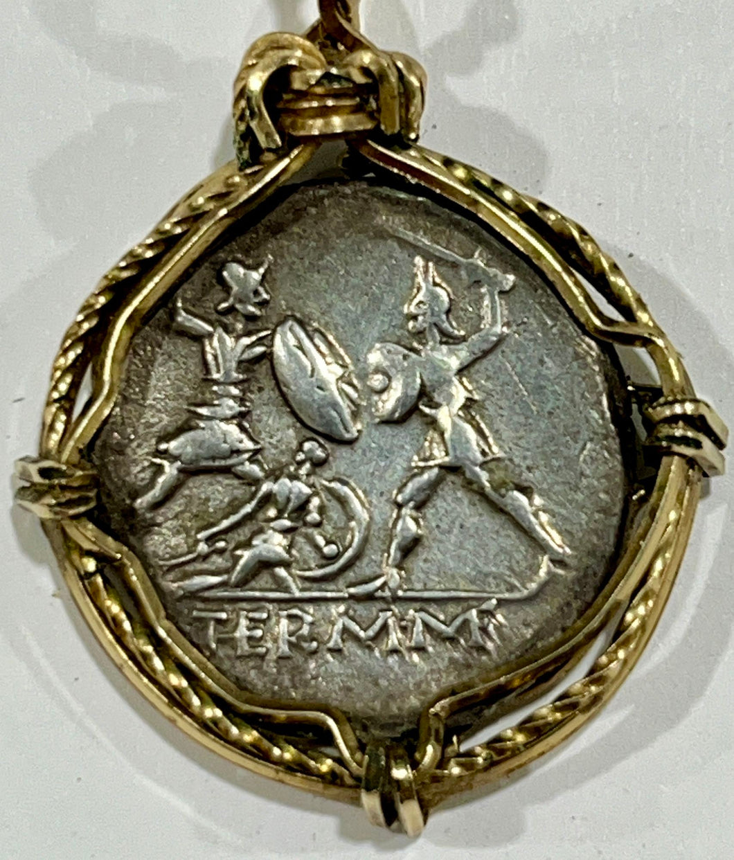 Roman Gladiator Coin