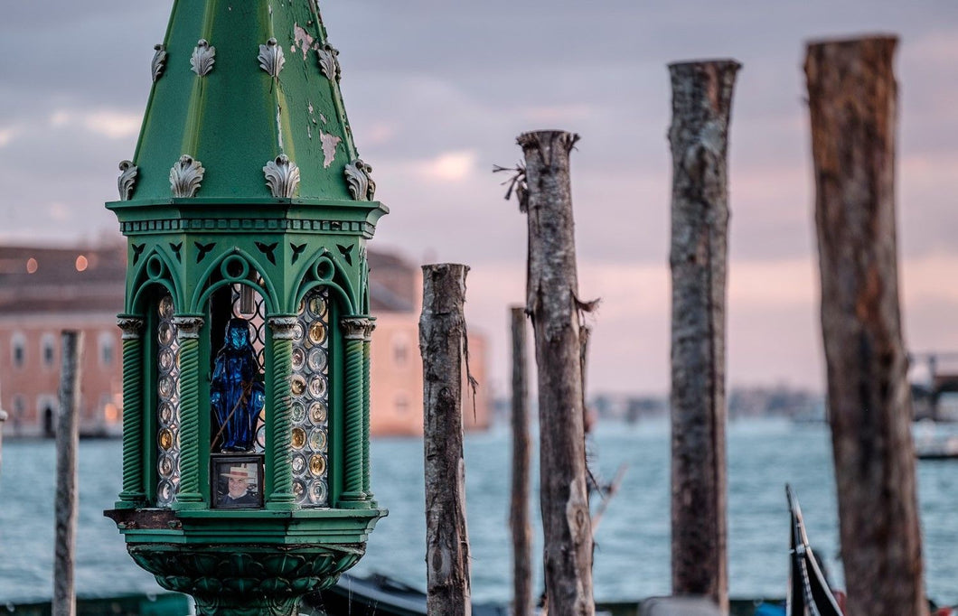 Photography on a Venetian Shrine in Venice