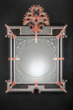 Load image into Gallery viewer, &quot;Nefertari&quot; Venetian Mirror Created for Venice Glass Week
