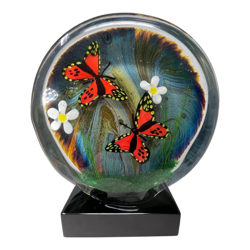 Butterfly Terrarium made of Murano Glass
