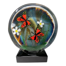 Load image into Gallery viewer, Butterfly Terrarium made of Murano Glass
