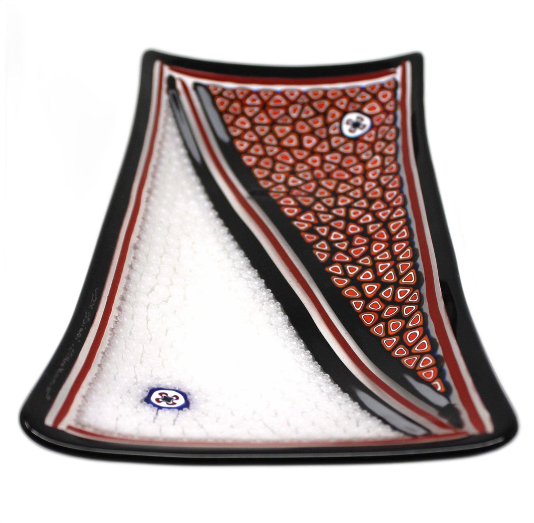 Contemporary Murano Glass Millefiore Plate