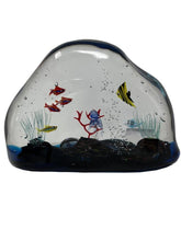 Load image into Gallery viewer, Large Murano Glass Aquarium
