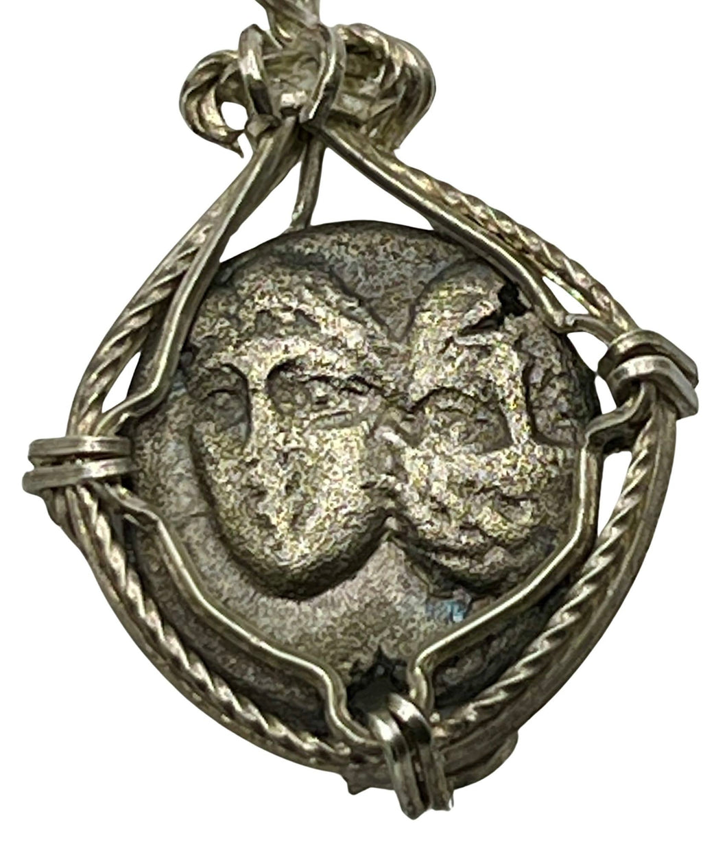 Ancient Gemini Twins Coin