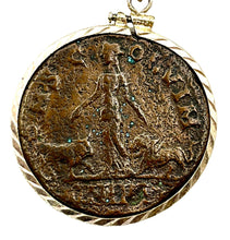 Load image into Gallery viewer, Bull and Lion Roman Coin
