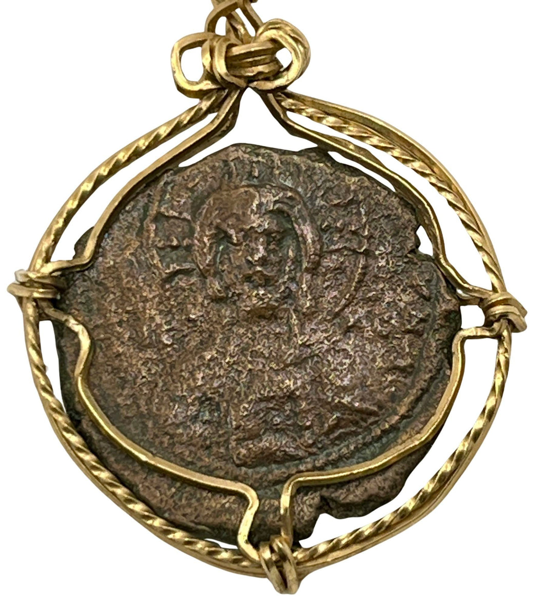 First Coin of Jesus from Constantinople