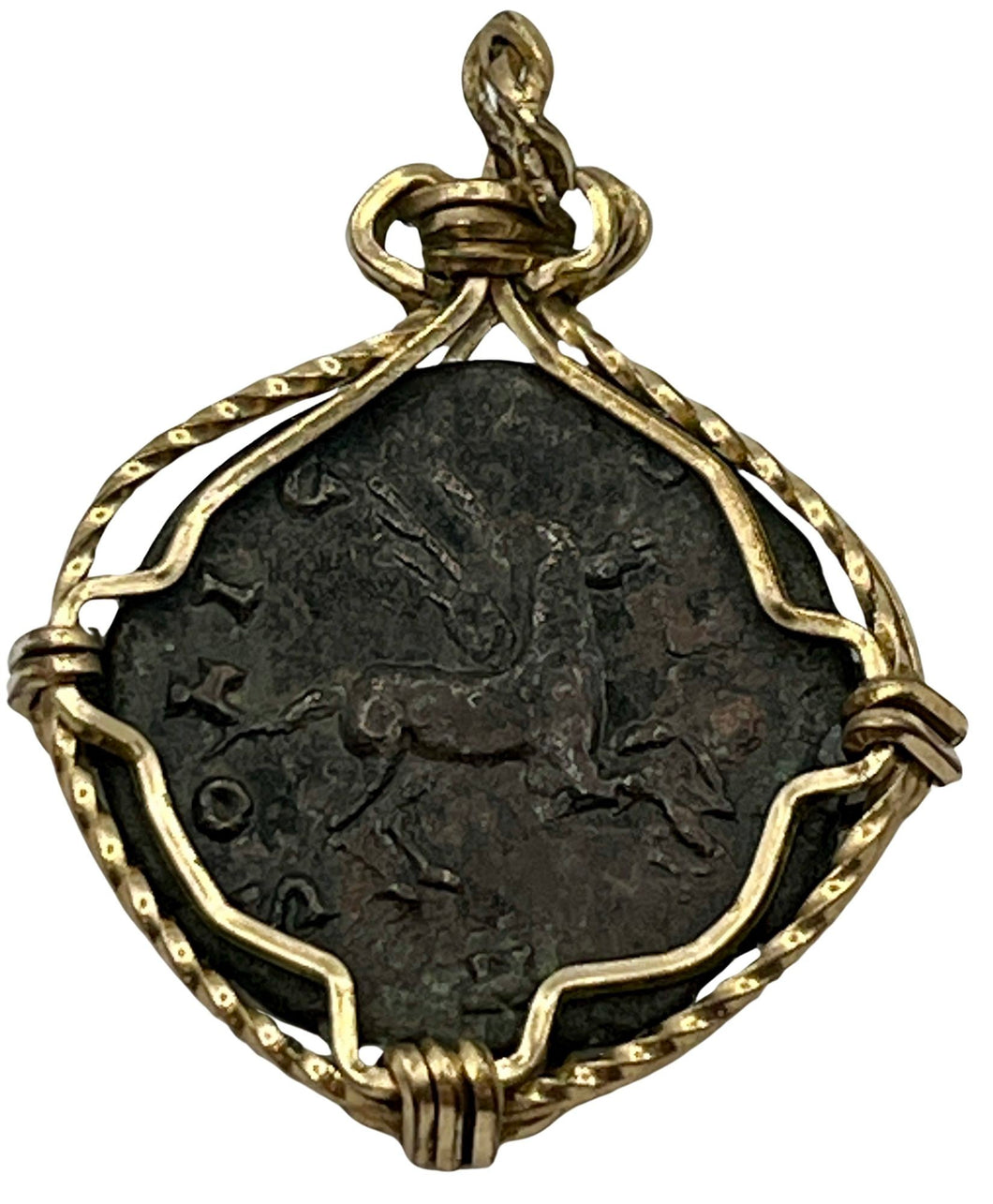 Pegasus and Emperor Gallienus Coin