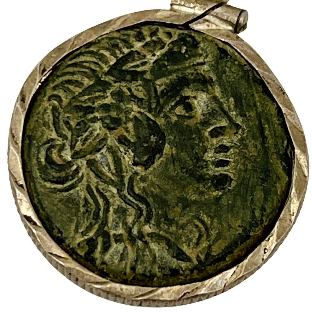 Ancient Greek Coin of Dionysus