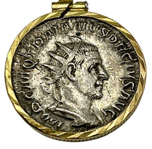 Load image into Gallery viewer, Angel Pendant with Emperor Philip Coin
